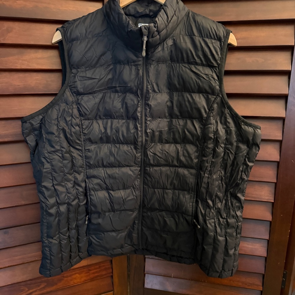 Black Quilted Puffer Vest 32 Degrees Womens XXL